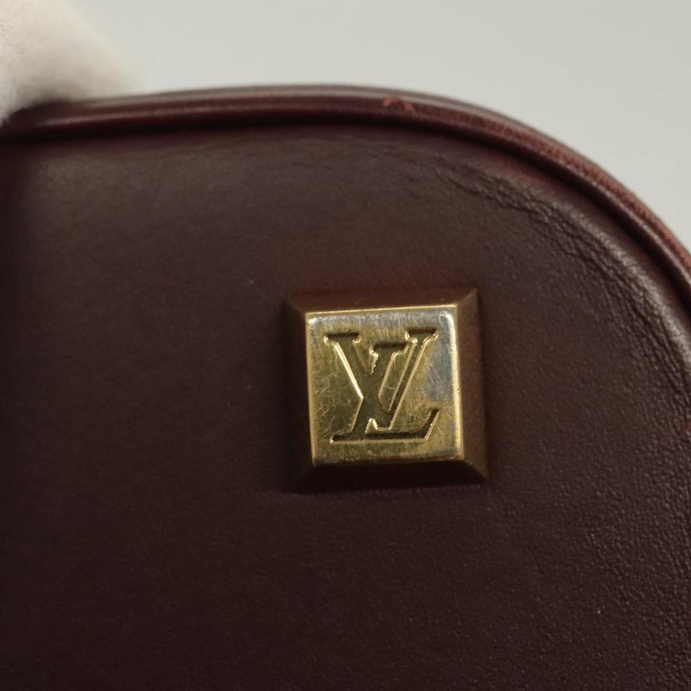 LOUIS VUITTON Monogram Mini Alma Haut Hand Bag Red M92204 LV Auth 129888 - Picture 15 of 16